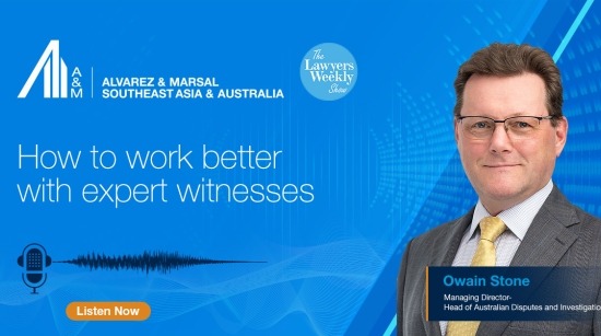 Owain Stone featured on The Lawyer's Weekly Show Podcast