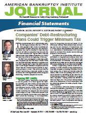 Companies’ Debt-Restructuring Plans Could Trigger Minimum Tax