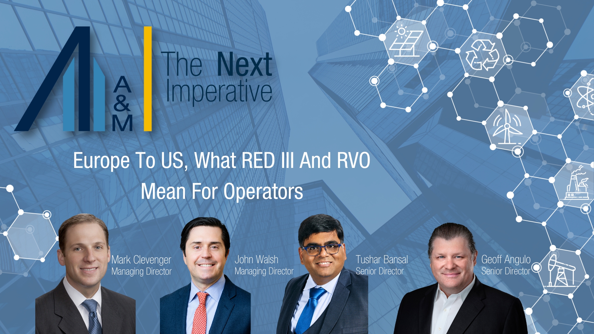 Europe to US, What RED III and RVO Mean for Operators | Alvarez & Marsal |  Management Consulting | Professional Services
